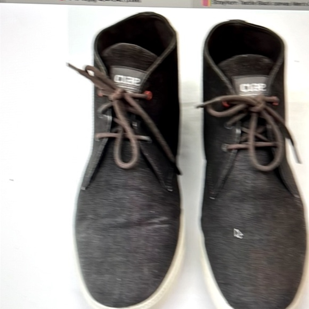CLAE casual, dark gray canvas/Strayhorn Textile sneakers - Picture 9 of 9